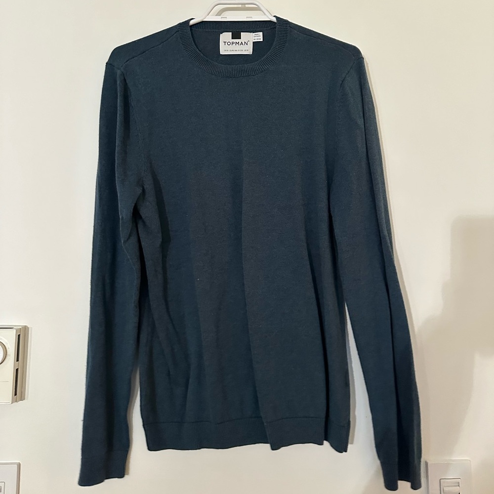 Top man crew neck sweatshirt, men’s small